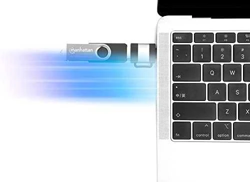 MANHATTAN 2 dalių rinkinys: TYPE-C į USB-A ir USB-A į TYPE-C adapteriai, 356329