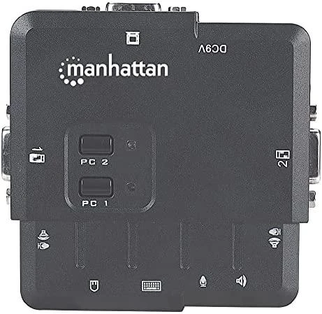 Manhattan KVM Switch 2/1 USB (su garsu)