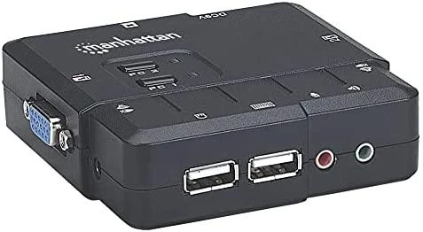 Manhattan KVM Switch 2/1 USB (su garsu)