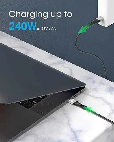 Kabelis USB Manhattan USB-C - USB-C 2 m Juodas (356367)