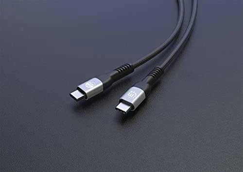 Kabelis USB Manhattan USB-C - USB-C 2 m Juodas (356367)