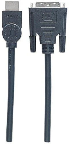 Kabelis Techly HDMI - DVI-D 5m juoda (ICOC-HDMI-D-045)