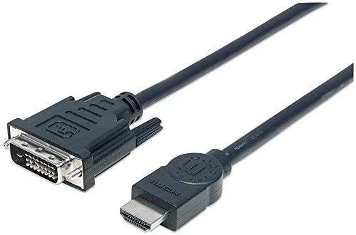 Kabelis Techly HDMI - DVI-D 5m juoda (ICOC-HDMI-D-045)