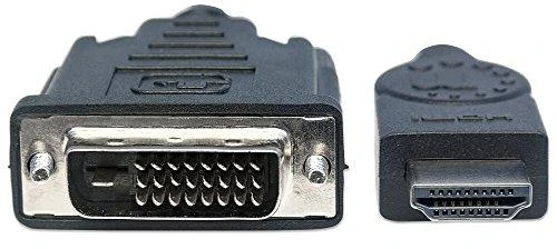 Kabelis Techly HDMI - DVI-D 5m juoda (ICOC-HDMI-D-045)