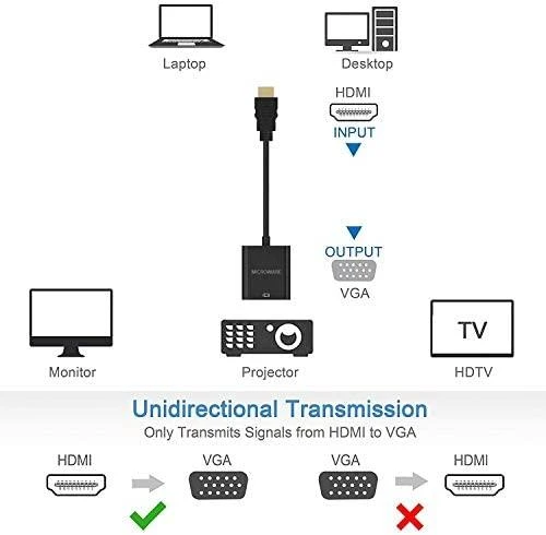 StarTech MANHATTAN HDMI M - VGA F adapteris