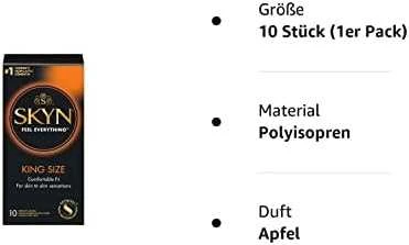 SKYN King Size Prezervatyvai be latekso (10 vnt.)