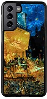 Dėklas iKins case for Samsung Galaxy S21+ cafe terrace juodas