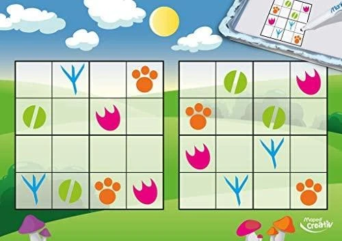 Maped Creative MAPED TRAVEL BOARD kūrybinis rinkinys, 3108