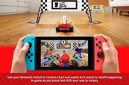 Nintendo Mario Kart Live Home Circuit LUIGI mašinėlės rinkinys