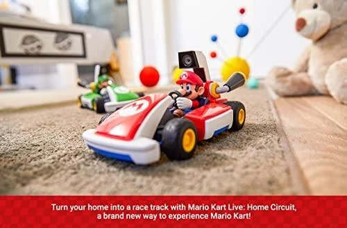 Nintendo Mario Kart Live Home Circuit LUIGI mašinėlės rinkinys