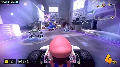 Nintendo Mario Kart Live Home Circuit LUIGI mašinėlės rinkinys