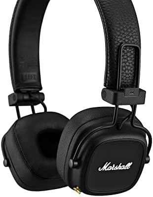 Ausinės Marshall Major IV Bluetooth, Juodos spalvos