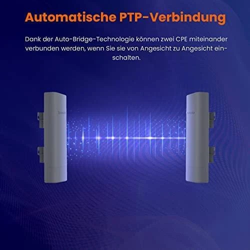Maršrutizatorius Tenda O3 belaidis prieigos taškas 150 Mbit/s Baltas Power over Ethernet (PoE)