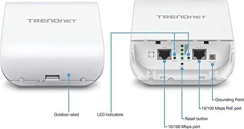 Maršrutizatorius TRENDnet TEW-740APBO – 300 Mbit/s – 10 100 Mbit/s – 2,4 GHz – IEEE 802.11b,IEEE 802.11d,IEEE 802.11e,IEEE 802.11g,IEEE 802.11g,IEEE 802.11h,IEEE1.18i EE... – DSSS – 16-QAM,64-QAM,BPSK,CCK,DQPSK,DSSS,OFDM,QPSK