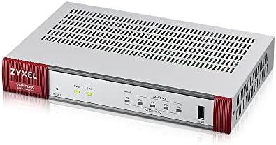 Šakotuvas ZYXEL USG FLEX100, VERSION 2, 10/100/1000,1*WAN, 4*LAN/DMZ PORTS, 1*USB WITH1 YR GOLD SECURITY PACK