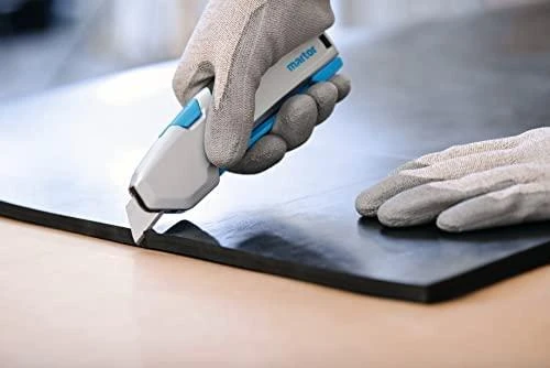 Saugus peilis Martor SECUPRO 625 su trapecine geležte suapvalintu galiuku geležtės (kodas 60099)