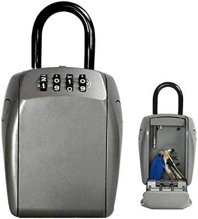 MASTER LOCK tvirtas raktų dėklas su kombinuota spyna ir kilpa 5414EURD