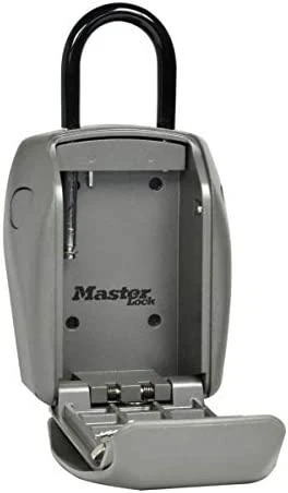 MASTER LOCK tvirtas raktų dėklas su kombinuota spyna ir kilpa 5414EURD