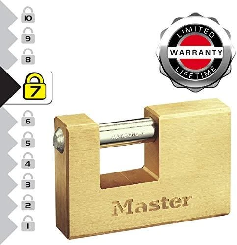 MasterLock Master Lock Pakabinama spyna žalvario apsaugos lygis 7 608EURD