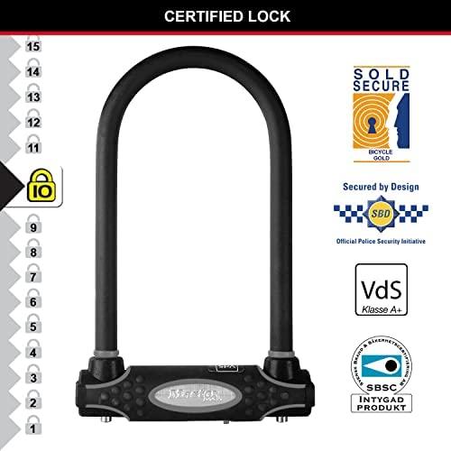 Master Lock U-Lock plieno 13 mm su laikikliu 8195EURDPRO