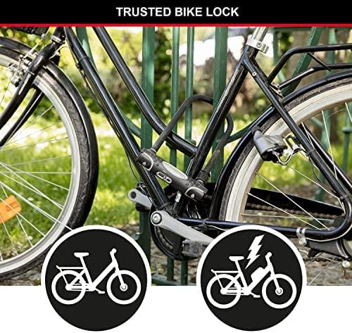 Master Lock U-Lock plieno 13 mm su laikikliu 8195EURDPRO