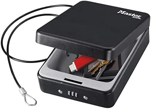 „Master Lock“ nešiojamasis asmeninis seifas P005CEURBLKHRO