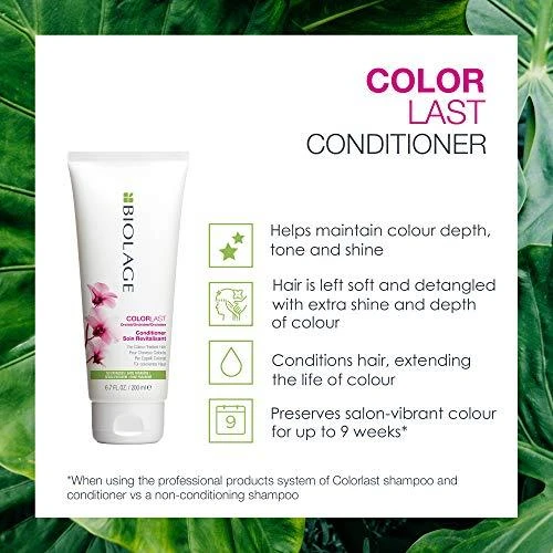 Kondicionierius dažytiems plaukams Matrix Biolage ColorLast Conditioner 200 ml