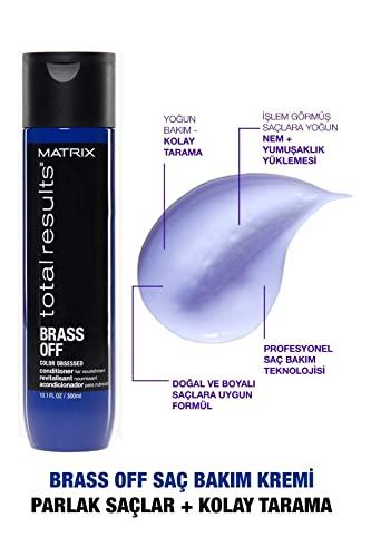 Plaukų kondicionierius Matrix Total Results Brass Off Color Obsessed kondicionierius 300ml