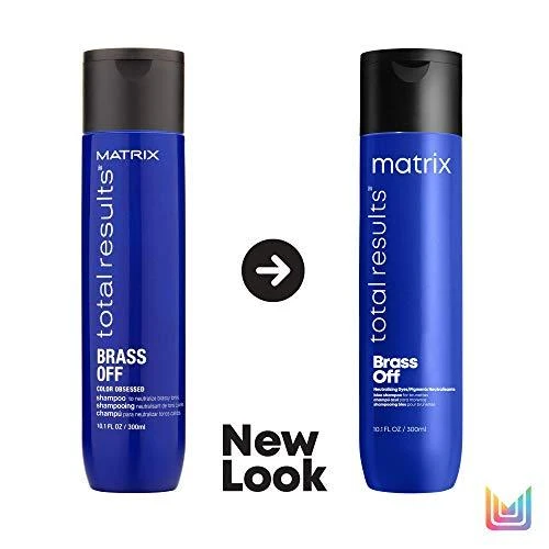 Šviesių plaukų šampūnas Matrix Brass Off Mėlyna Šampūnas 300ml