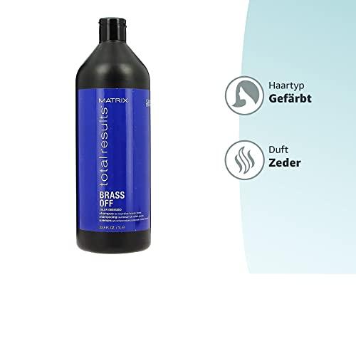 Matrix Total Results Brass Off Shampoos, 1000 ml