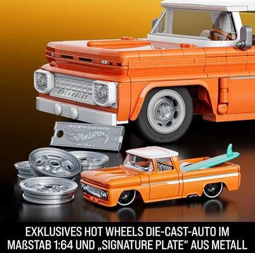 MATTEL BRICK SHOP HOT WHEELS konstruktorius – Elite Chevy (JFT20)