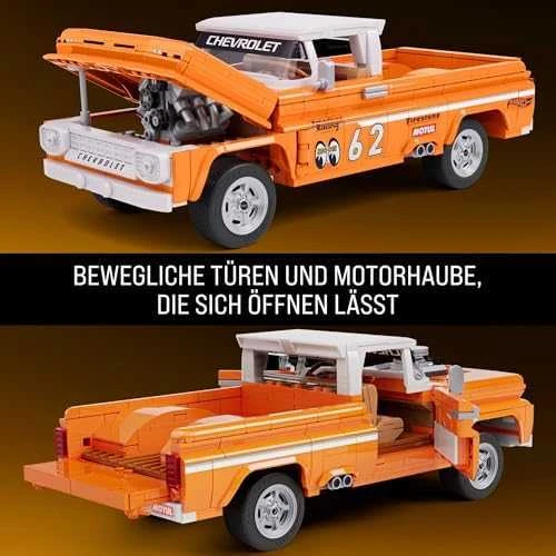 MATTEL BRICK SHOP HOT WHEELS konstruktorius – Elite Chevy (JFT20)