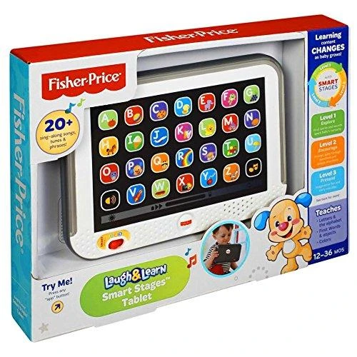 Fisher Price žaislinis planšetinis kompiuteris, lenkų k.