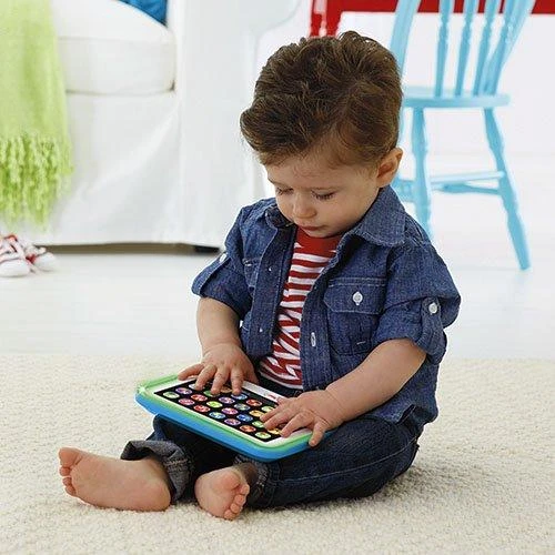 Fisher Price žaislinis planšetinis kompiuteris, lenkų k.