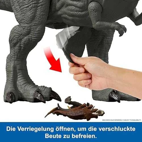 Mattel JURASSIC WORLD milžiniška figūrėlė – Super Colossal T. rex (JGB52)