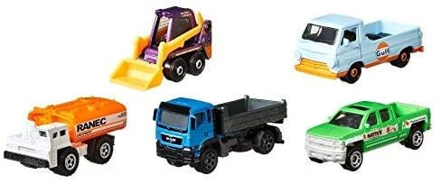 Mattel Penkių Matchbox automodelių rinkinys