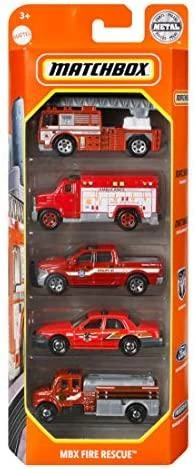 Mattel Penkių Matchbox automodelių rinkinys