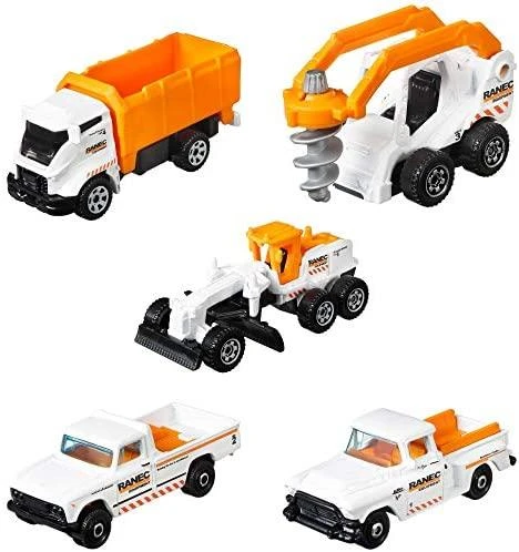 Mattel Penkių Matchbox automodelių rinkinys