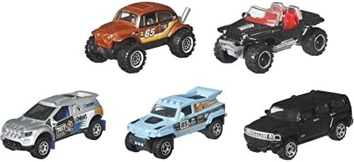 Mattel Penkių Matchbox automodelių rinkinys