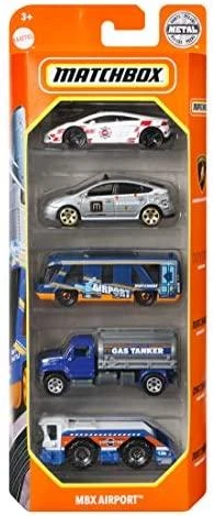 Mattel Penkių Matchbox automodelių rinkinys