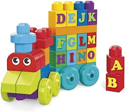 Žaislinis traukinys Mega Bloks DXH35 (60 detalių)