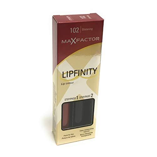 "Max Factor Lipfinity" lūpų dažai 102 Glistening