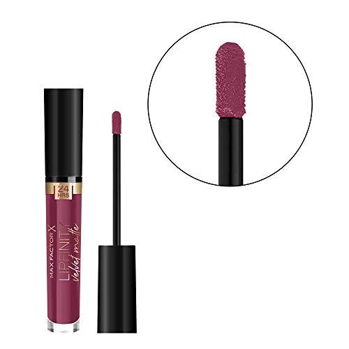 Max Factor Lipfinity Velvet Matte Lūpų dažai, 3,5 ml, spalva - 050 Satin Berry
