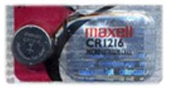Maxell CR1216 baterija pakuotėje