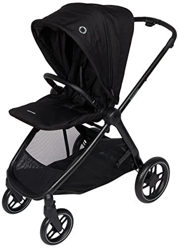 Maxi-Cosi Street Plus - vaikiškas vežimėlis, komplektas 2in1 | Essential Juodas