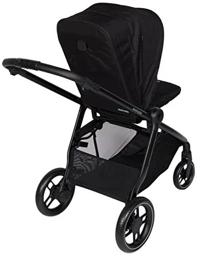 Maxi-Cosi Street Plus - vaikiškas vežimėlis, komplektas 2in1 | Essential Juodas