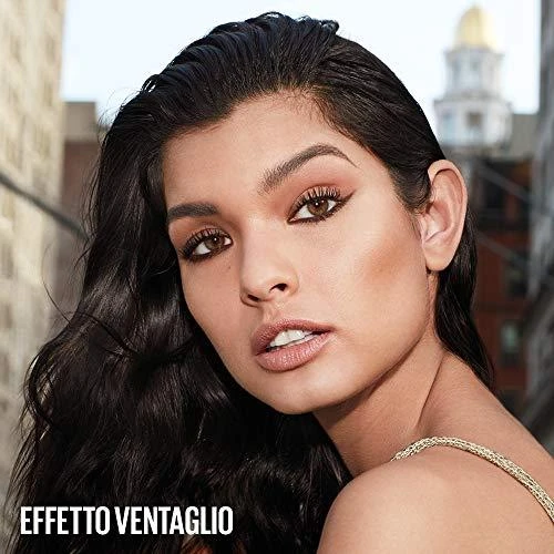 Maybelline Lash Sensational vandeniui atsparus blakstienų tušas su elastomeriniu dvipusiu lenktu šepetėliu 9,5ml