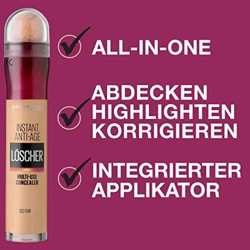 Maybelline New York Instant Anti-Age Eraser maskuoklis  #2 nude