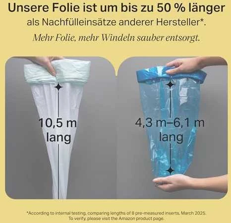 TOMMEE TIPPEE SANGENIC TWIST AND CLICK ADVANCED KASETĖS, 16 VNT. RINKINYS