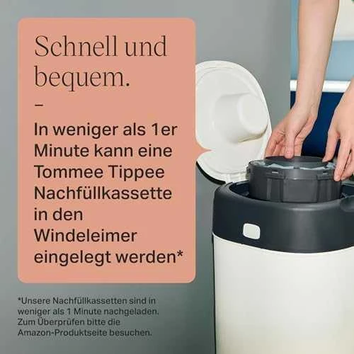 TOMMEE TIPPEE SANGENIC TWIST AND CLICK ADVANCED KASETĖS, 16 VNT. RINKINYS